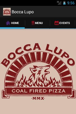 Bocca Lupo Coal Fired Pizza