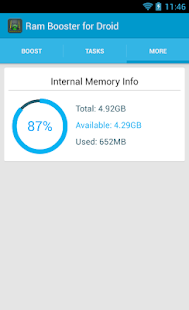 Ram Booster for Droid Screenshots 4