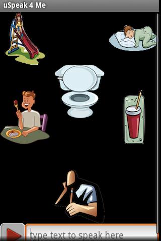 Android application uSpeak4Me screenshort