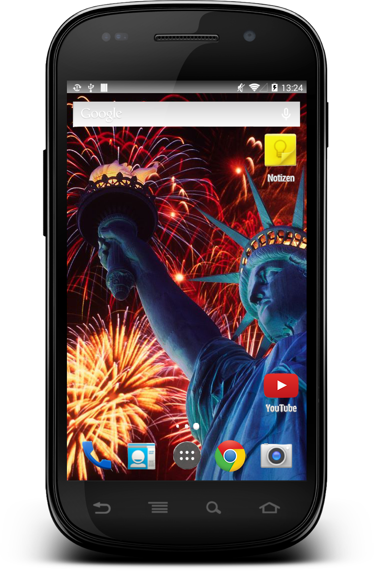 Silvester Fireworks Wallpaper Screen 1