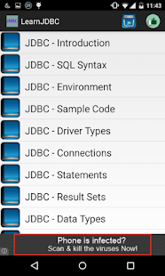 Learn jdbc Screenshots 0