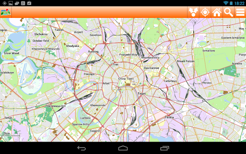 Moscow Offline mappa Map Screenshots 0