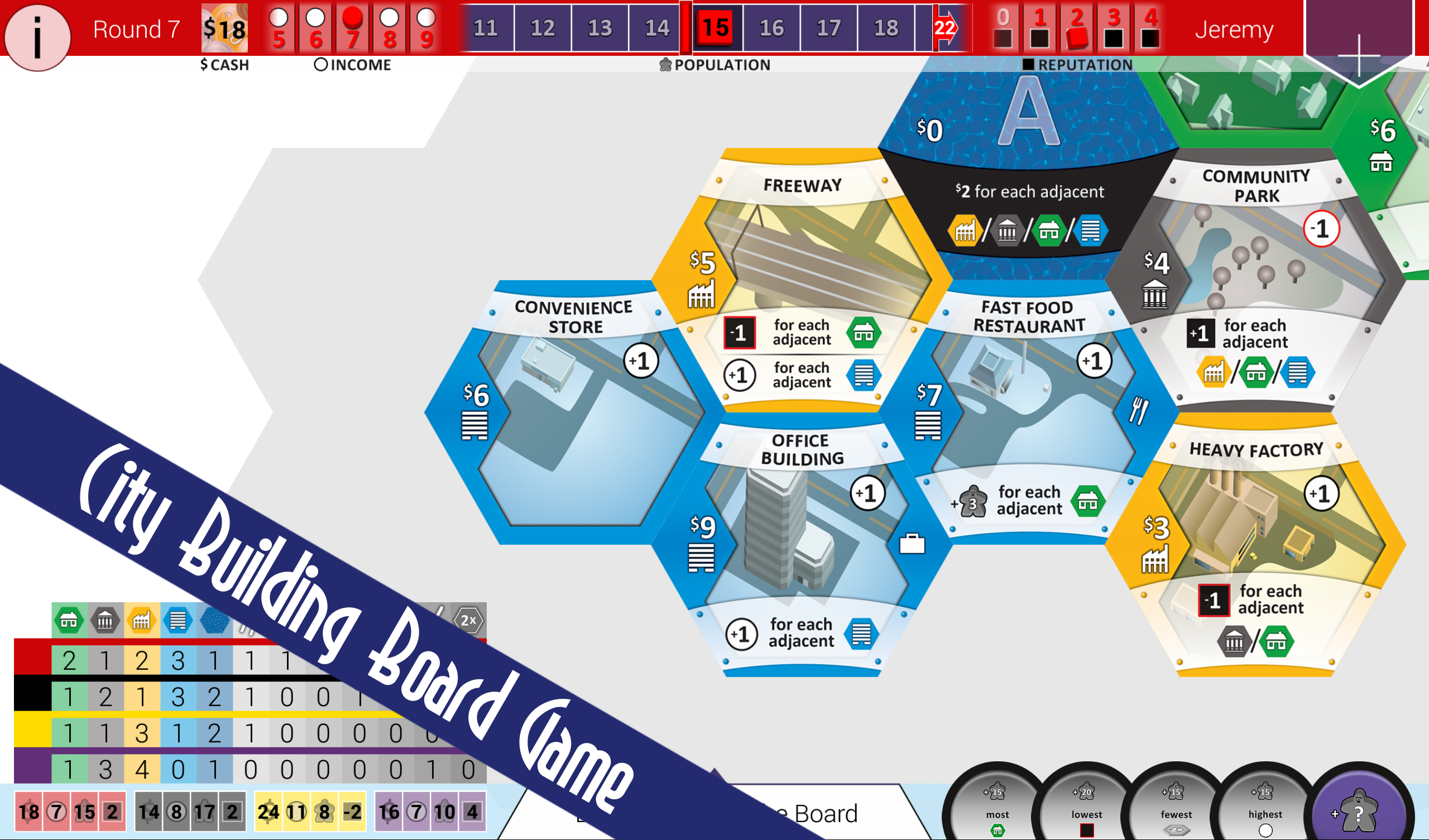 Android application SUBURBIA City Building Game screenshort