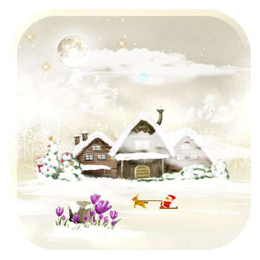 Snow flying Christmas Lwp 個人化 App LOGO-APP開箱王