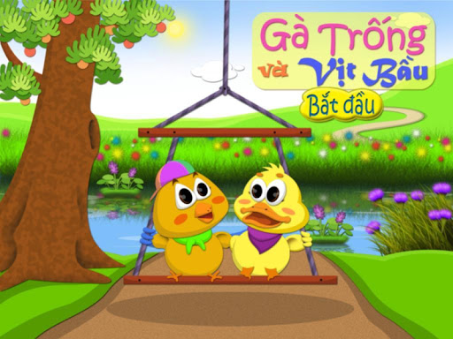 Gà trống và vịt bầu