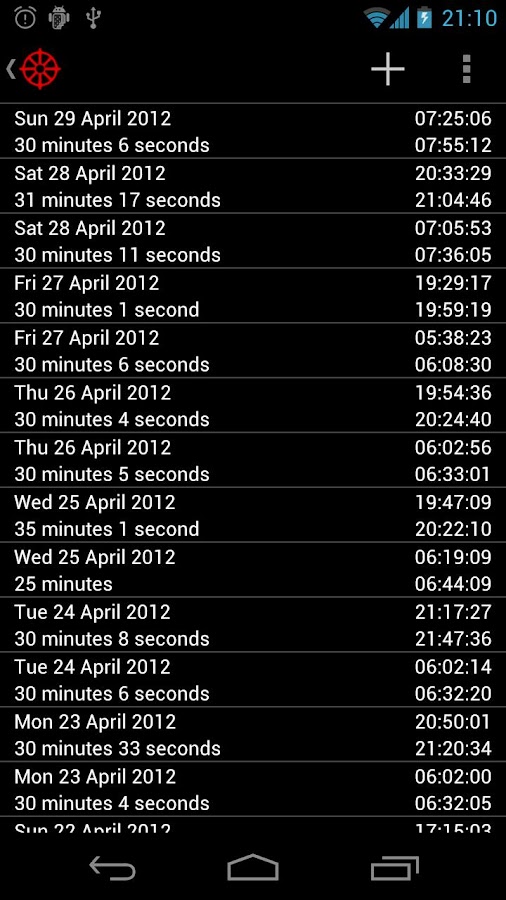   Meditation Helper- screenshot  