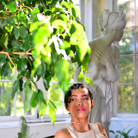 She told me she was a  by Alex Belisle - People Portraits of Women