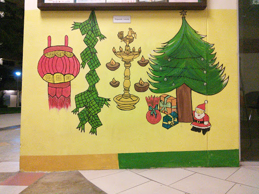 Singapore Cultures Mural
