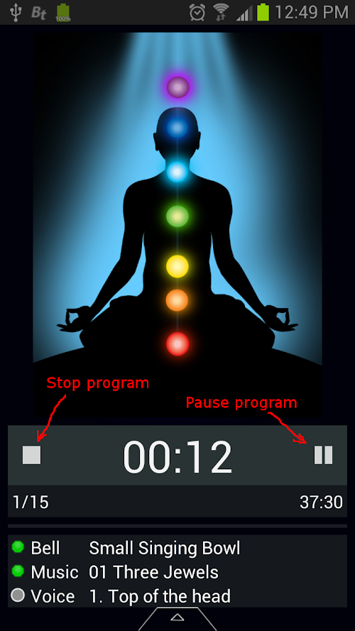 Android application Beyond Time, more than a Timer screenshort