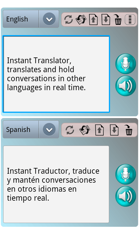 Instant Traductor Light Screen 2