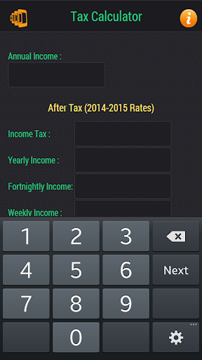 Aussie tax Calculator