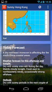 Sunny HK -Weather&Clock Widget Screenshot