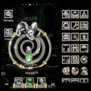 Zodiac ADWTheme Jewelled Aries 1.0
