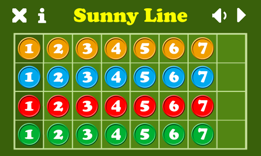 SunnyLine - 7 In a Row