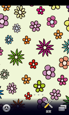 カラフルな花柄模様壁紙 スマホ待ち受け壁紙 Androidアプリ Applion