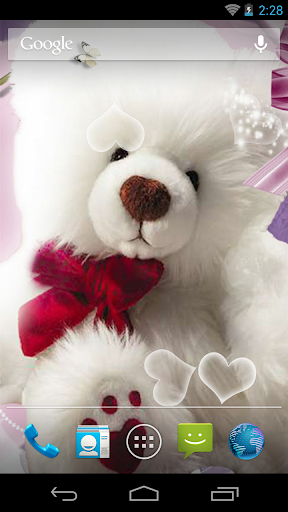 【免費個人化App】Teddy Bear HD live wallpaper-APP點子