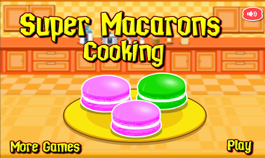 Super Macaroons Cooking Games