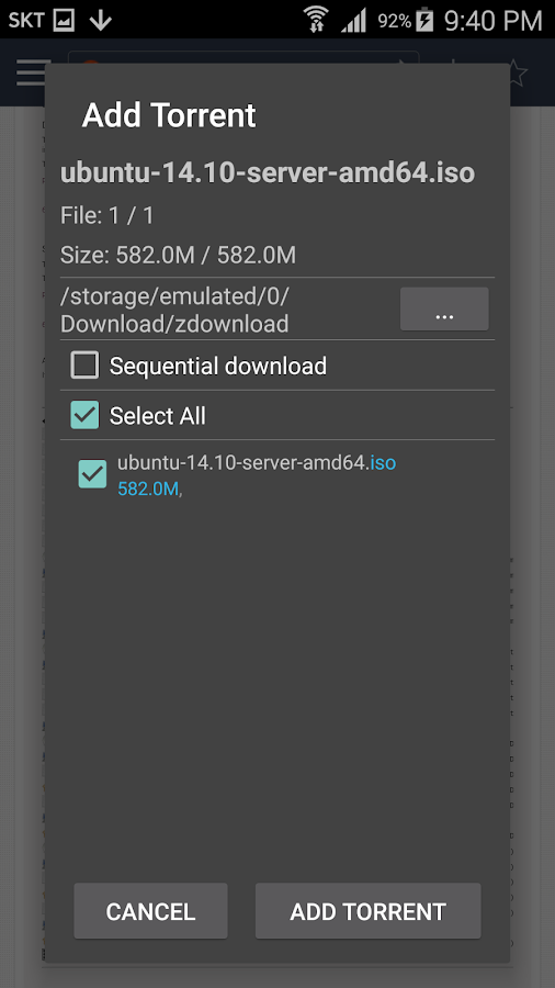    zetaTorrent Pro - Torrent App- screenshot  