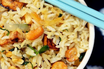 Recipe: Brown Rice Bowl with Lemongrass, Tofu, and Cashews