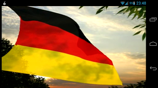 Deutschland Flagge Hymne Lied