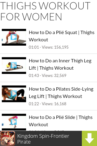 Thighs Workout for Women
