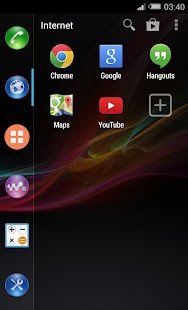 Xperia Z smart launcher theme - screenshot thumbnail