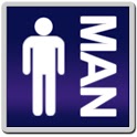 The Real Man App logo