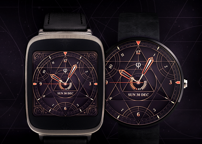 Phi - Wear Watch Face Screen 2