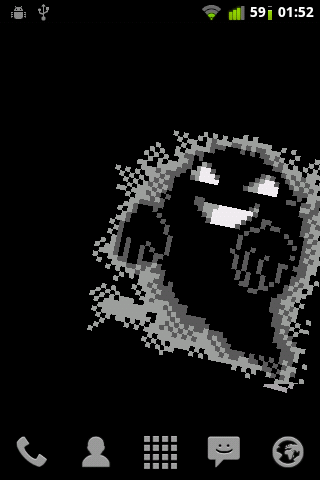Ghost Live Wallpaper Screen 3
