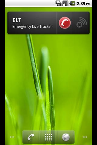 Android application Emergency Live Tracker screenshort