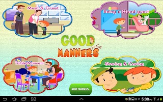 Good Manners for Kids APK Снимки экрана #12