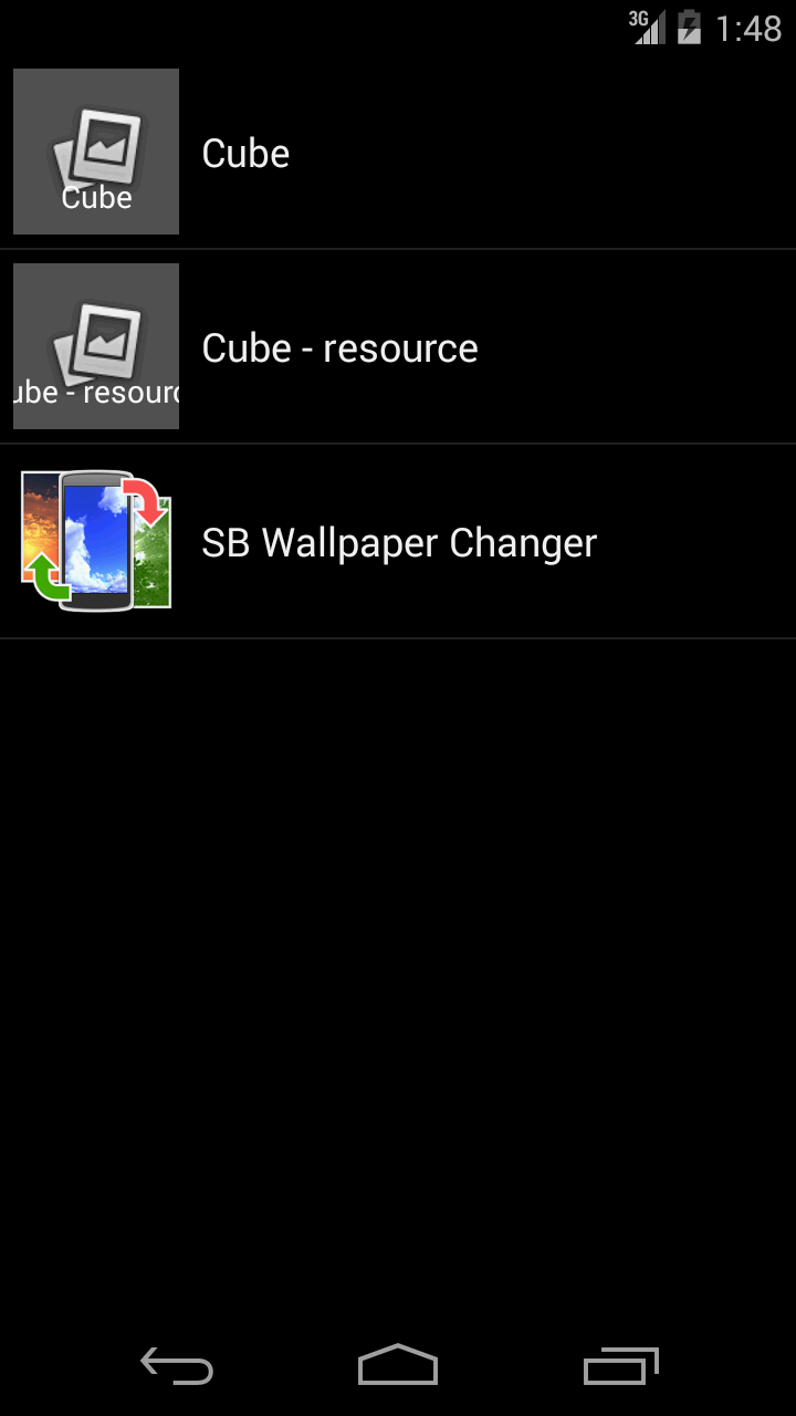 SB Wallpaper Changer Screen 3