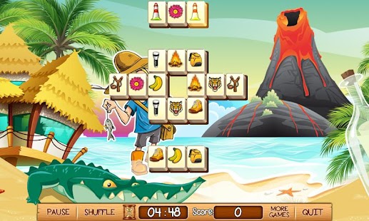 Robinson Mahjong - screenshot thumbnail