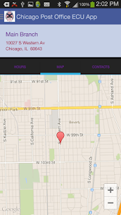 Chicago Post Office ECU App - náhled