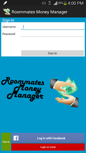 Roommates Money Manager