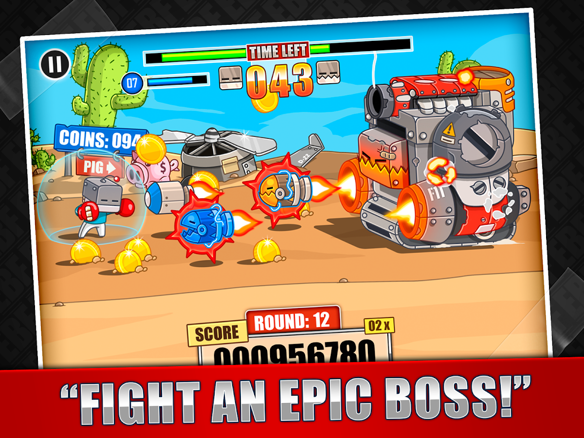  ANDROID   Endless Boss Fight, uno scontro eterno contro un super boss di fine livello!