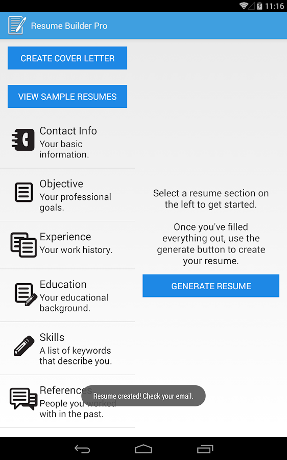 description resume builder pro is the highest rated resume maker in ...