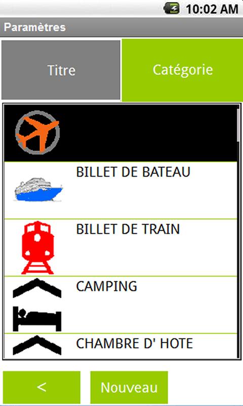 Gérez vos dépenses de vacances Screen 2