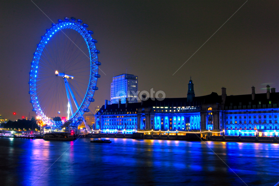 London EyE | Night | City, Street & Park | Pixoto