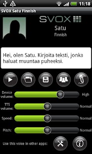 SVOX Finnish Satu Voice