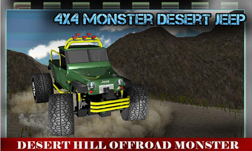 4x4 Monster Desert Jeep