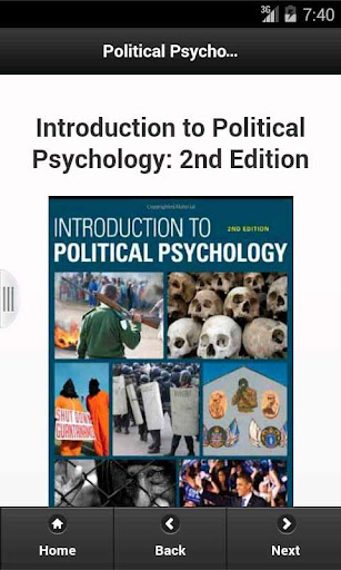 【免費書籍App】Political Psychology-APP點子