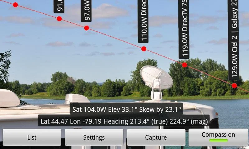 DishPointer Pro - screenshot