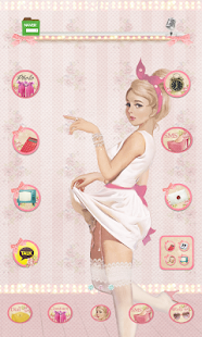 PinUpGirl dodol launcher theme