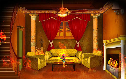 【免費解謎App】Escape Games_House on Fire-APP點子