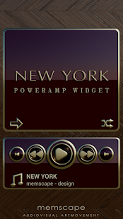 Poweramp Widget NEW YORK