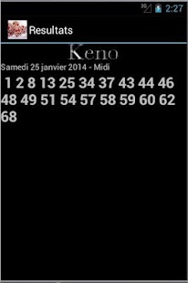 Results Loto France (.fr) Screenshots 3