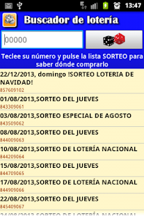 Lastest Buscador lotería navidad 2015 APK for Android