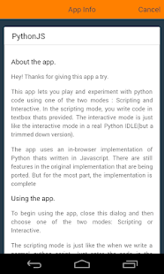 Lastest Learn Python with PythonJS APK