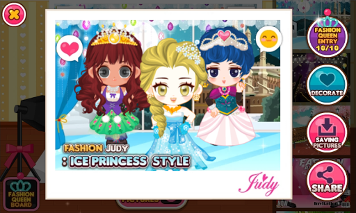 【免費休閒App】Fashion Judy : Frozen Princess-APP點子